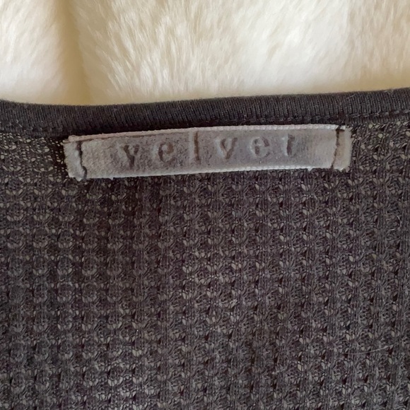 Velvet waffle top M - Picture 5 of 7